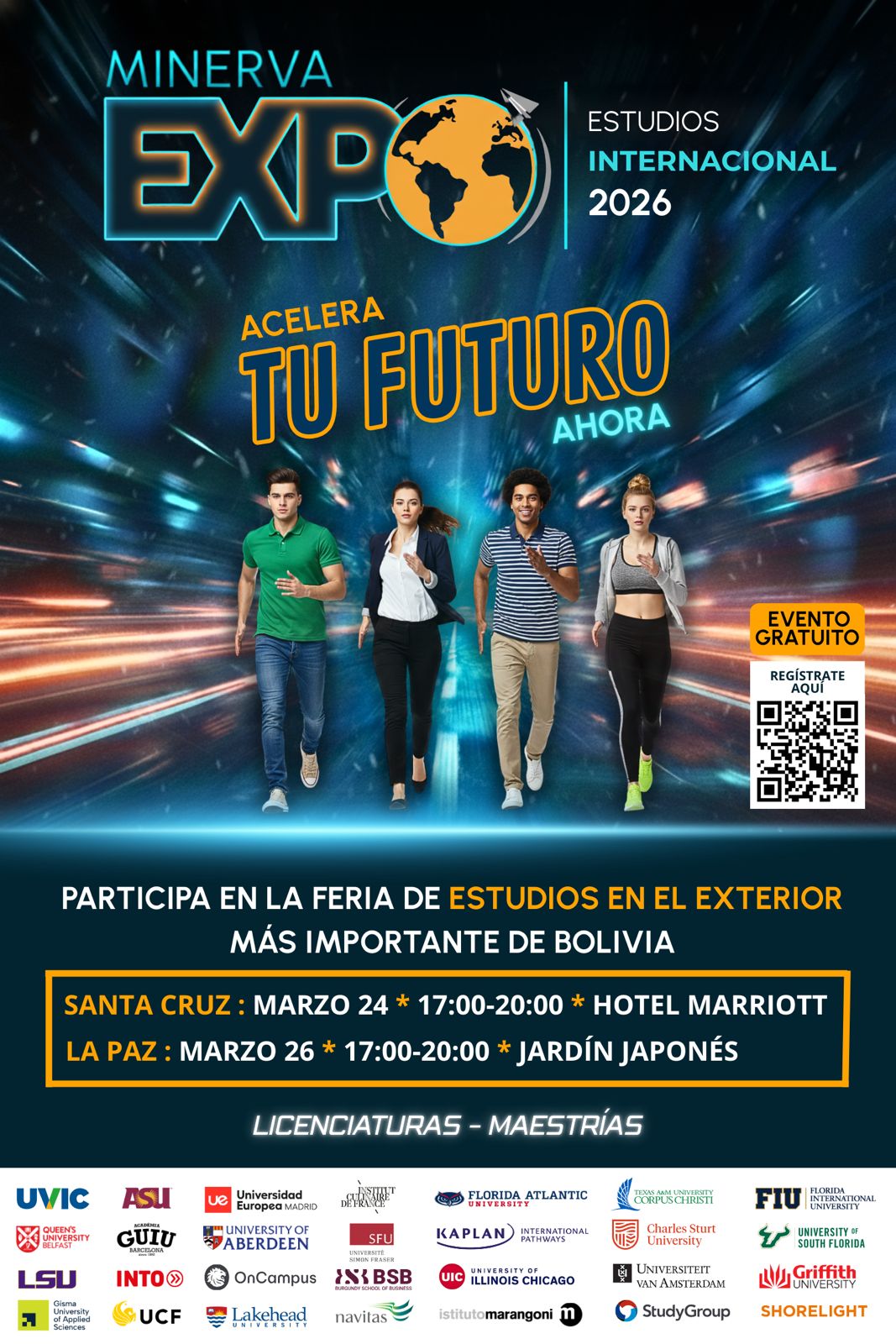 Minerva EXPO -  Estudios Internacional 2026