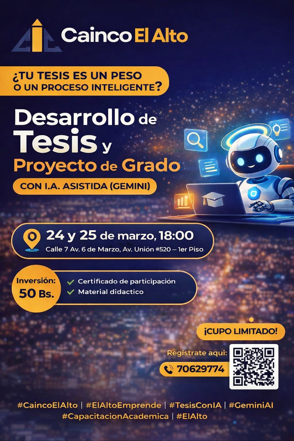 DESARROLLO DE TESIS Y PROYECTO DE GRADO CON LA IA ASISTIDA (GEMINI)