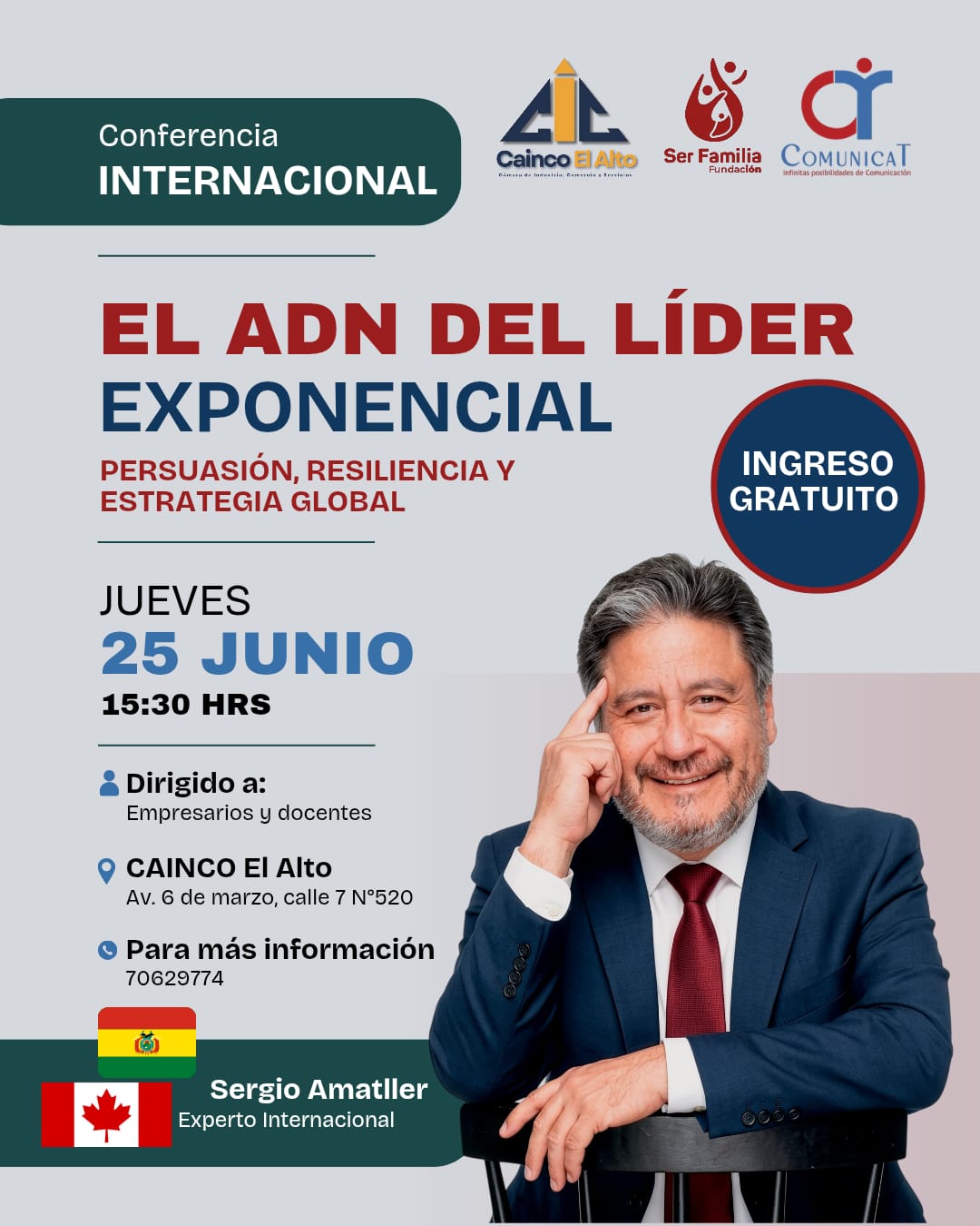 EL ADN DEL LÍDER EXPONENCIAL: PERSUASIÓN, RESILIENCIA Y ESTRATEGIA GLOBAL