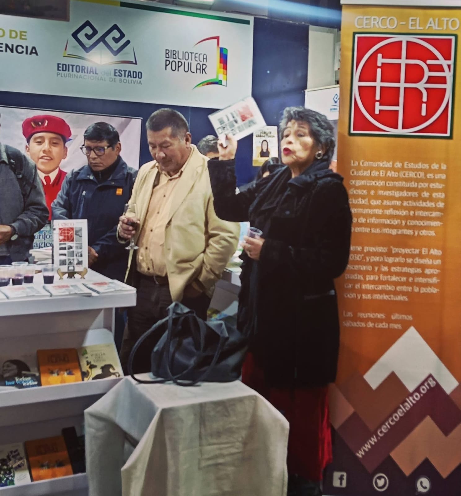 CAINCO EL ALTO IMPULSA LA CULTURA Y LA IDENTIDAD EN LA III FERIA INTERNACIONAL DEL LIBRO
