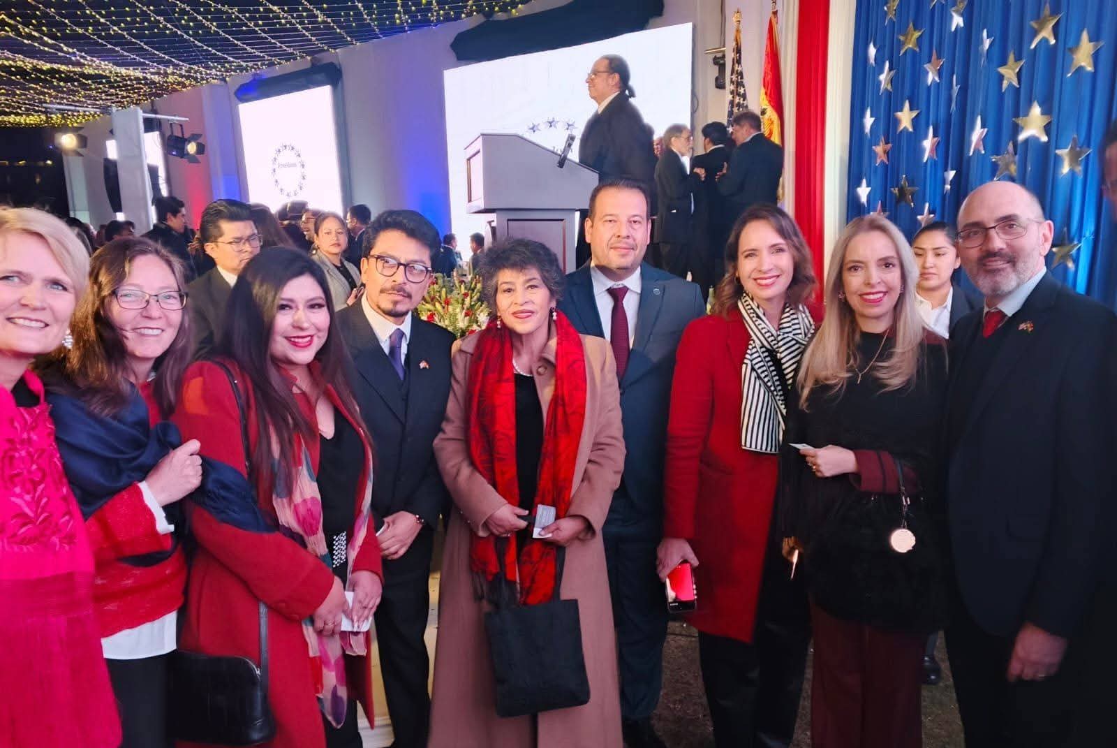 CAINCO EL ALTO FORTALECE LAZOS INTERNACIONALES EN LA RECEPCIÓN DEL 250° ANIVERSARIO DE LA INDEPENDENCIA DE ESTADOS UNIDOS